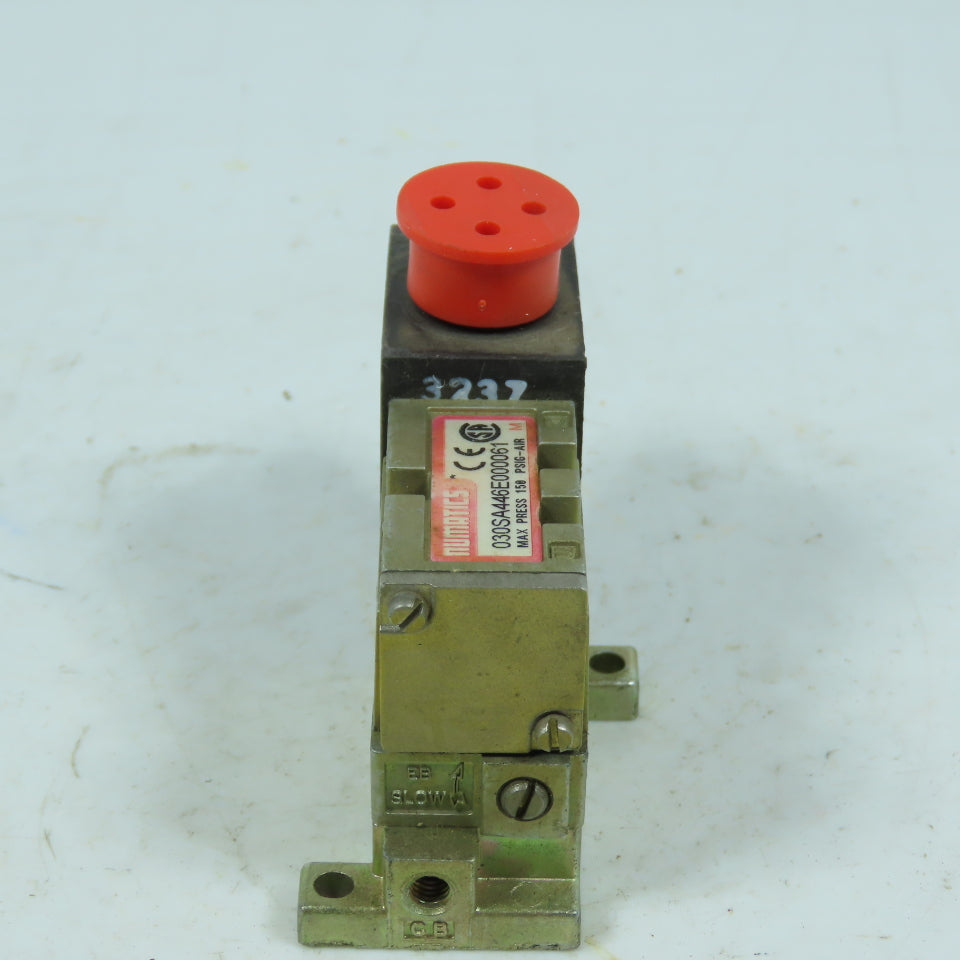 Numatics 236-115B 030SA446E000061 Single Solenoid Air Valve 24VDC 150PSI