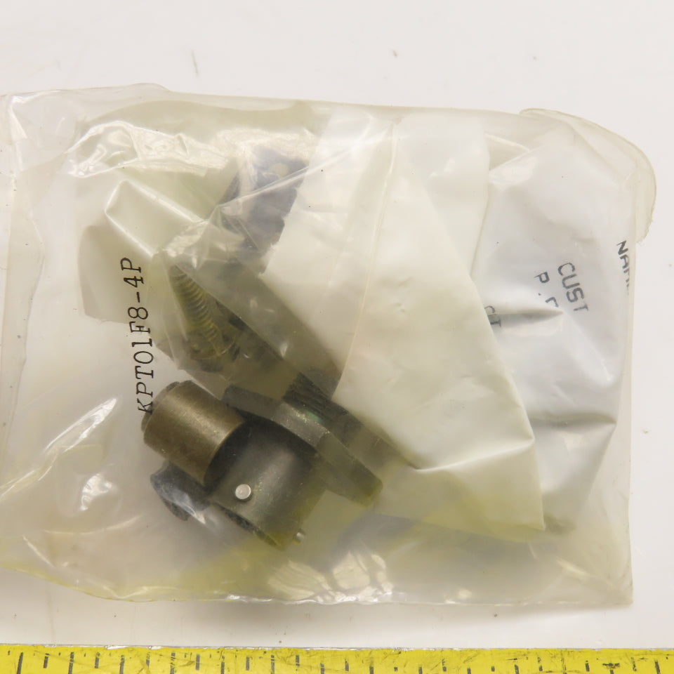 ITT Cannon KPT01F8-4P 4 Pin Circular Connector