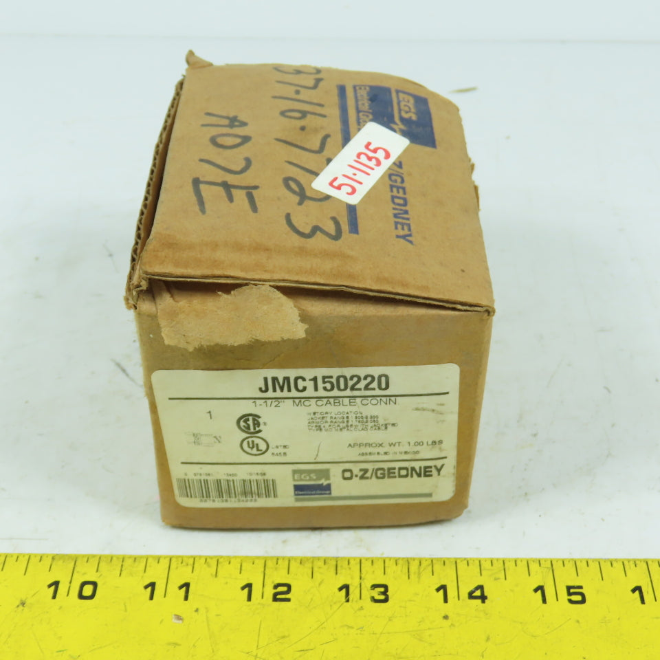 O-Z/Gedney JMC150220 1-1/2" MC Cable Connector