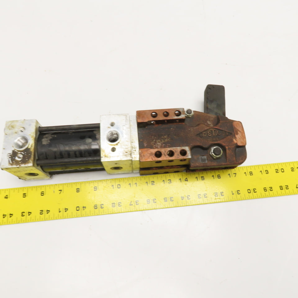 De-Sta-Co 865B-5-90-R4-C4 Pneumatic Power Clamp 1-1/4" Bore 5" Stroke 90°