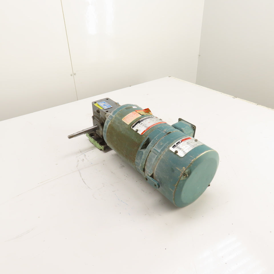 Boston F713-30-B5-G-T3 1/4HP Gearmotor 208-230/460V 30:1 Ratio 240 Torque 58RPM