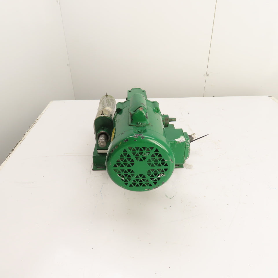 Baldor 34J372-5301G1 1/4HP 1725RPM Gear Motor 50:1 Ratio 1Ph 115/230V