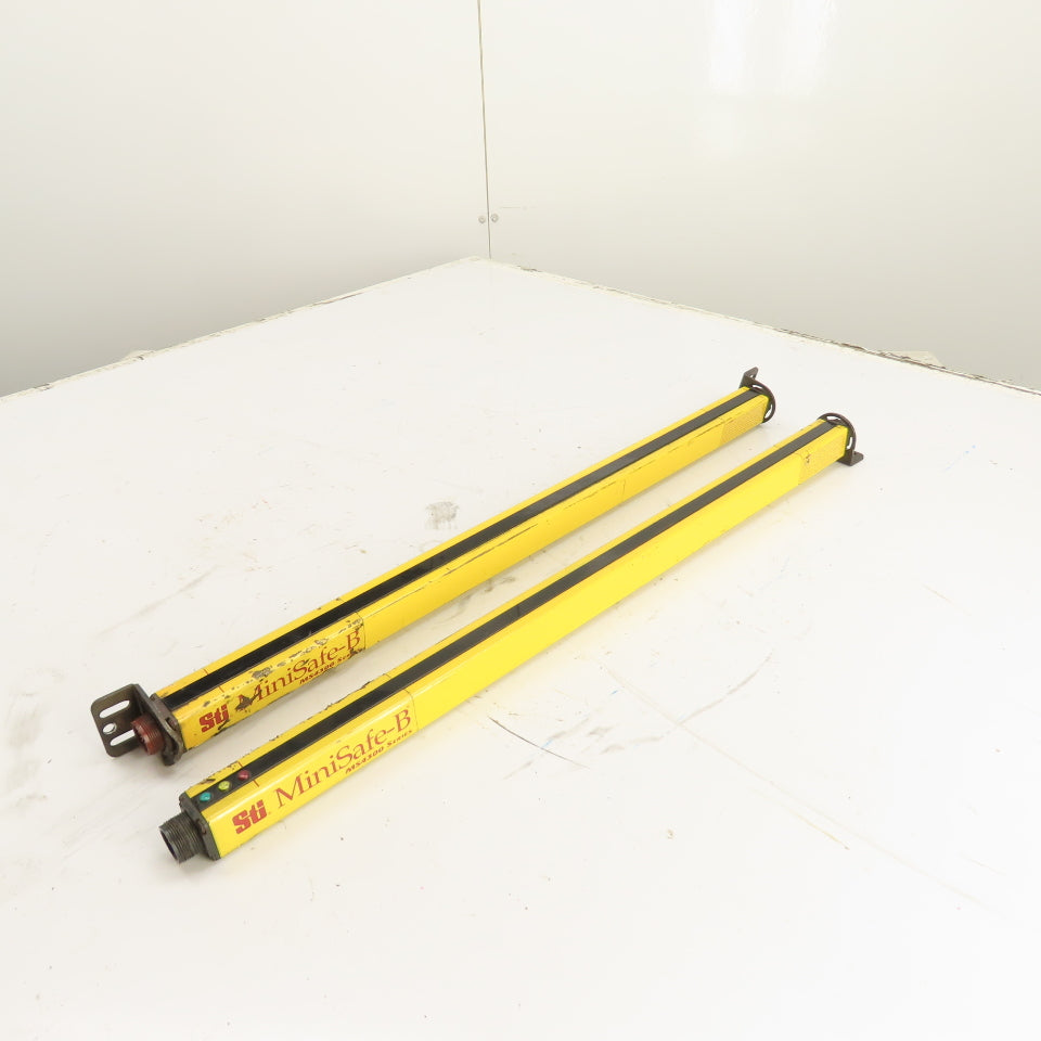 STI MS4324BR MS4324BX MiniSafe MS4300 Light Curtain Pair 24" Protected Height