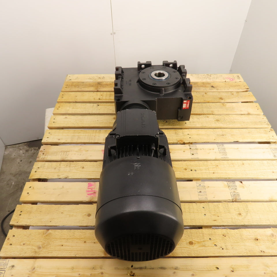 Swedrive 1LA71302AA12-Z F125E0 Gear Motor 32:1 Ratio 5.5kW 460V 3Ph 110RPM