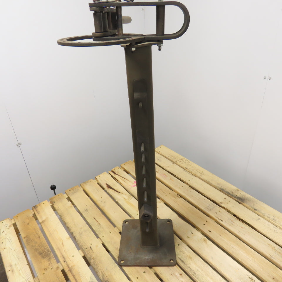 Lockdown Securities 2516-H Manual Metal Pipe Bender 5/16" x 2" flat, 5/8" Solid