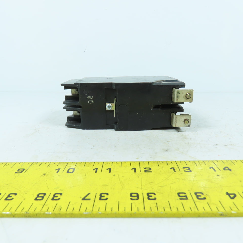 GE TEY M02 20A 2-Pole TEY Circuit Breaker 480/277VAC 250VDC