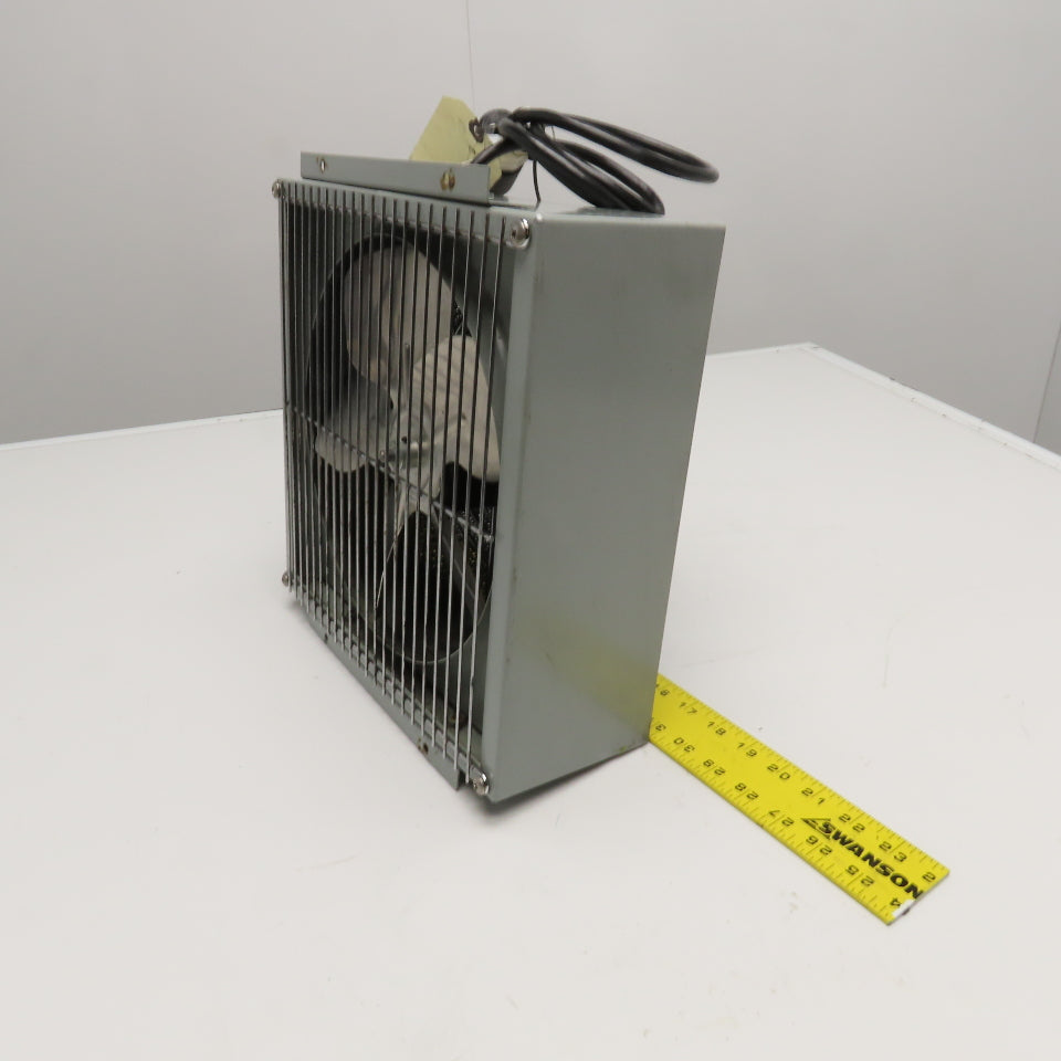 Kleen Filter 1RB100M115 12" x 12" Permanent Filter Fan Unit 115V 1Ph
