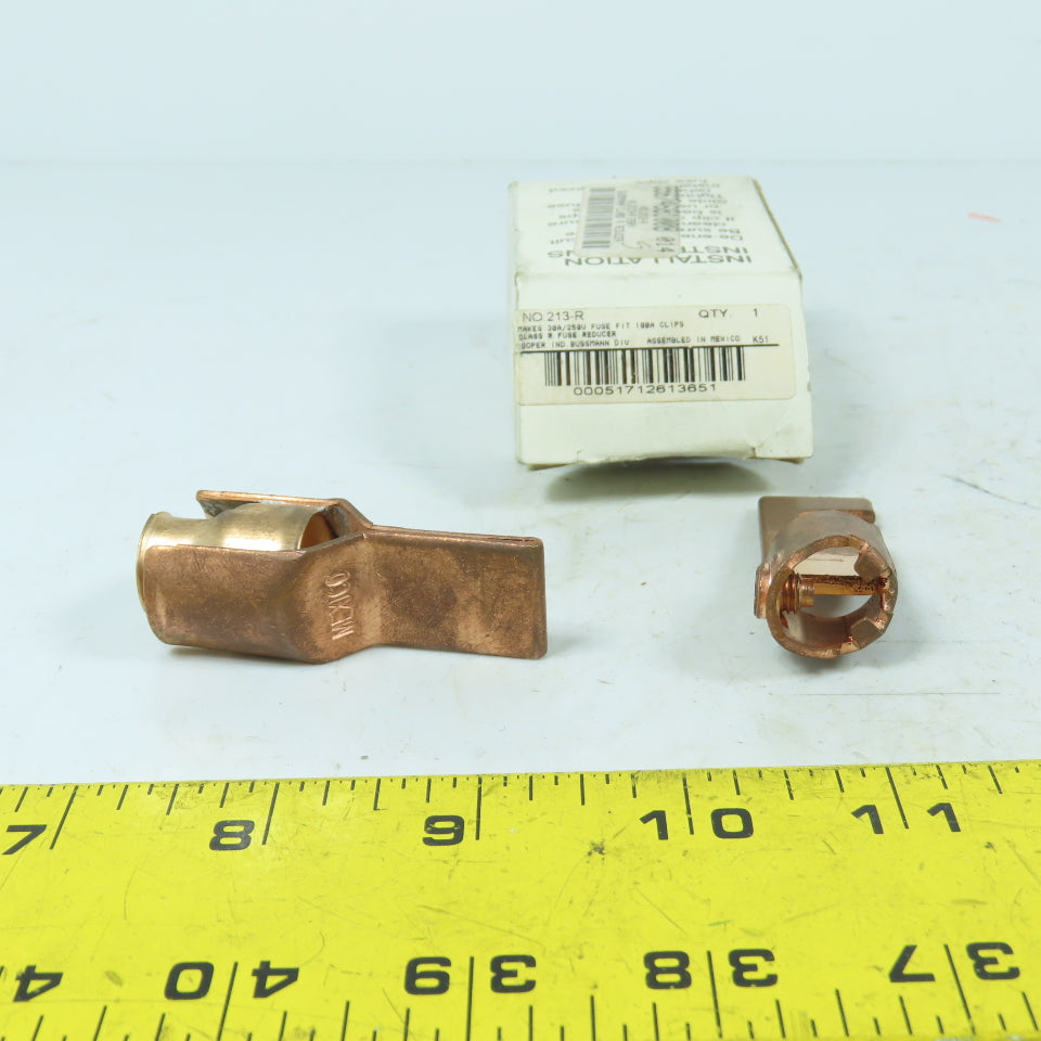 Bussmann 213-R Class R Fuse Reducer 30A/250V to 100A Clips