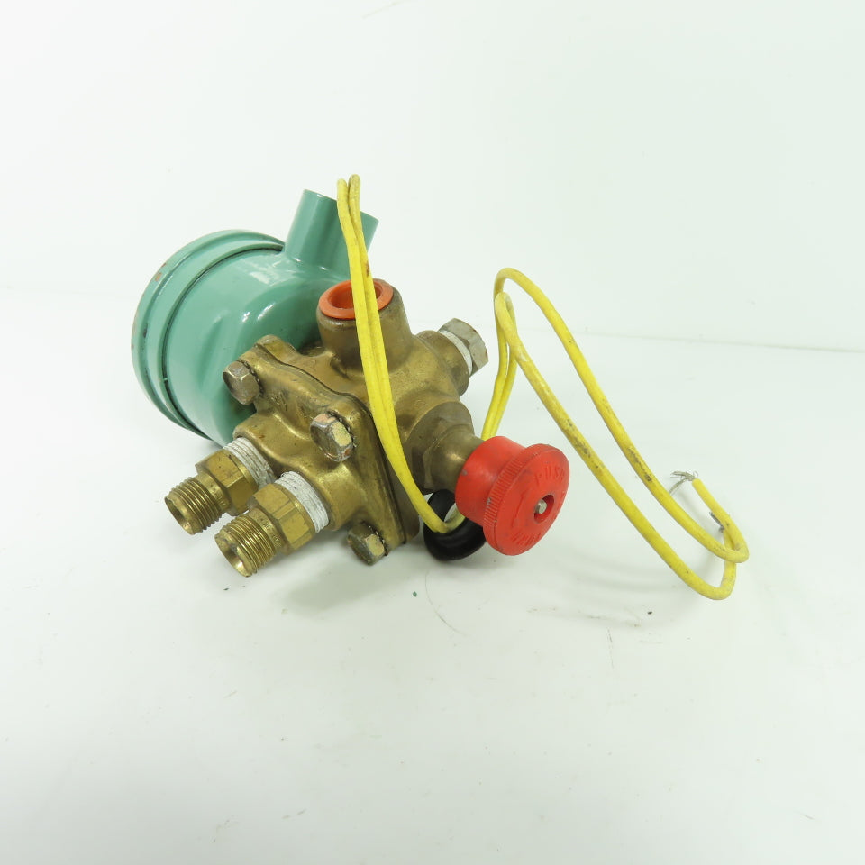 A-S-H Allen Sherman Hoff 101283 Solenoid Valve 120V 3/8" Pipe 125 PSI