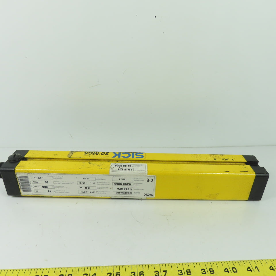 Sick MGSE30-12B 300mm Type 4 Safety Light Curtain Receiver 24VDC IP65
