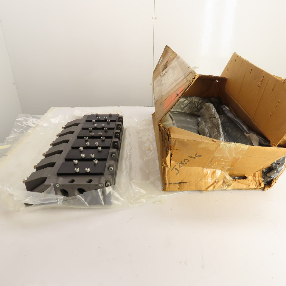 Numatics 01390-06 ISO3 8-Station Manifold System with 5-Pin M12 Connectors