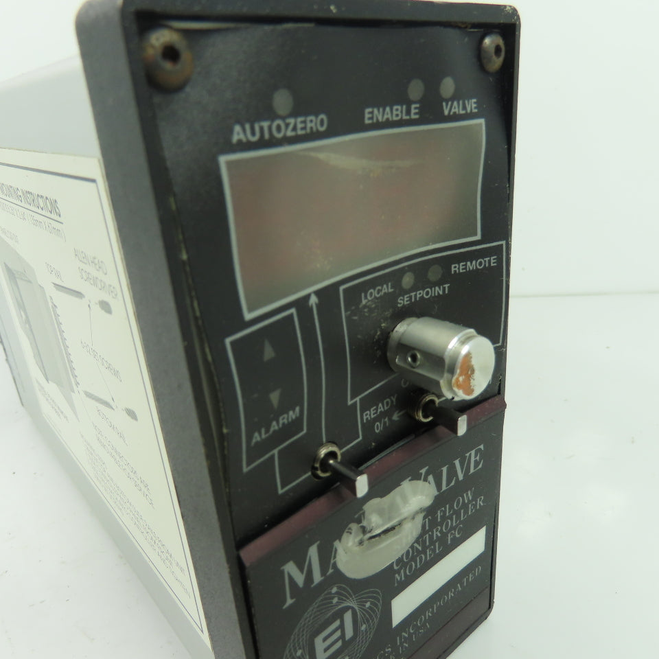 Electronics Inc. 999234.C FC MagnaValve Shot Flow Controller 120VAC (Damaged)