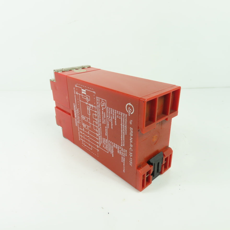 Elan SRB-NA-R-C.33-115V Safety Relay 115VAC 230VAC/24VDC 4A