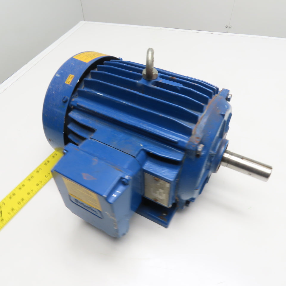 Elektrim 151041 1.5HP Electric Motor 230/460V 3Ph 184T Frame 875RPM