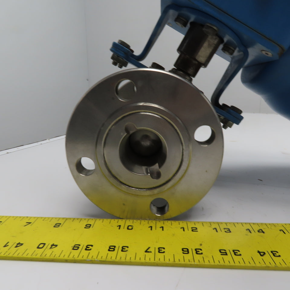 Jamesbury 5150313600TT 1-1/2" 316SS Ball Valve Quadra-Powr II Pneumatic Actuator