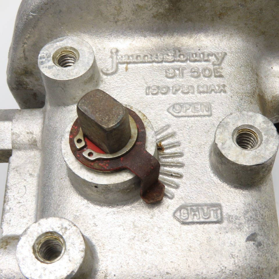 Jamesbury 5150 313600TT 2" 150# Flanged Valve with ST 50E Pneumatic Actuator