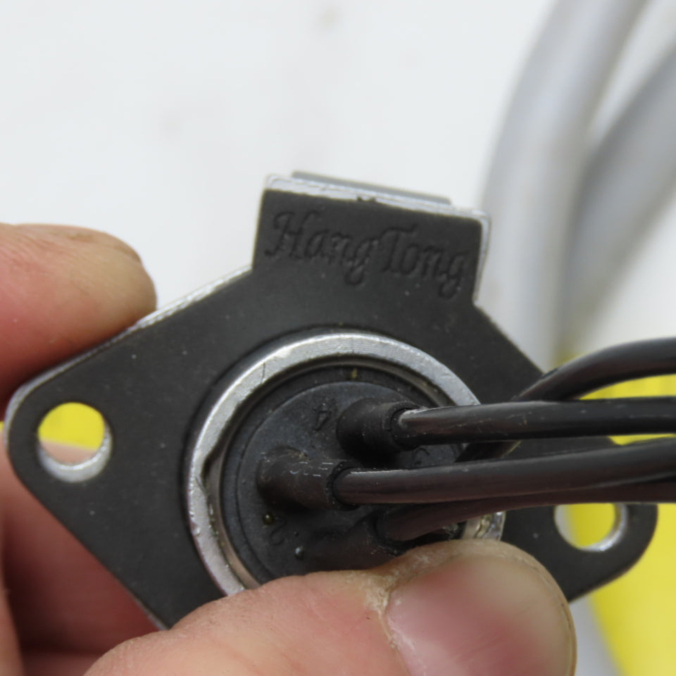 HangTong 4-Pin Circular Connector Cable Assembly W/ Weather Cover 5'