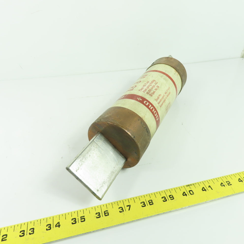 Gould Shawmut OTS500 500A 600VAC One-Time Class K5 Cartridge Fuse