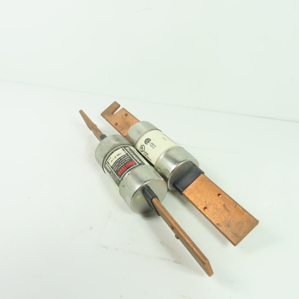 Bussmann FRS-R-110 110A 600V Dual-Element Time-Delay Class RK5 Fuses Lot Of 2