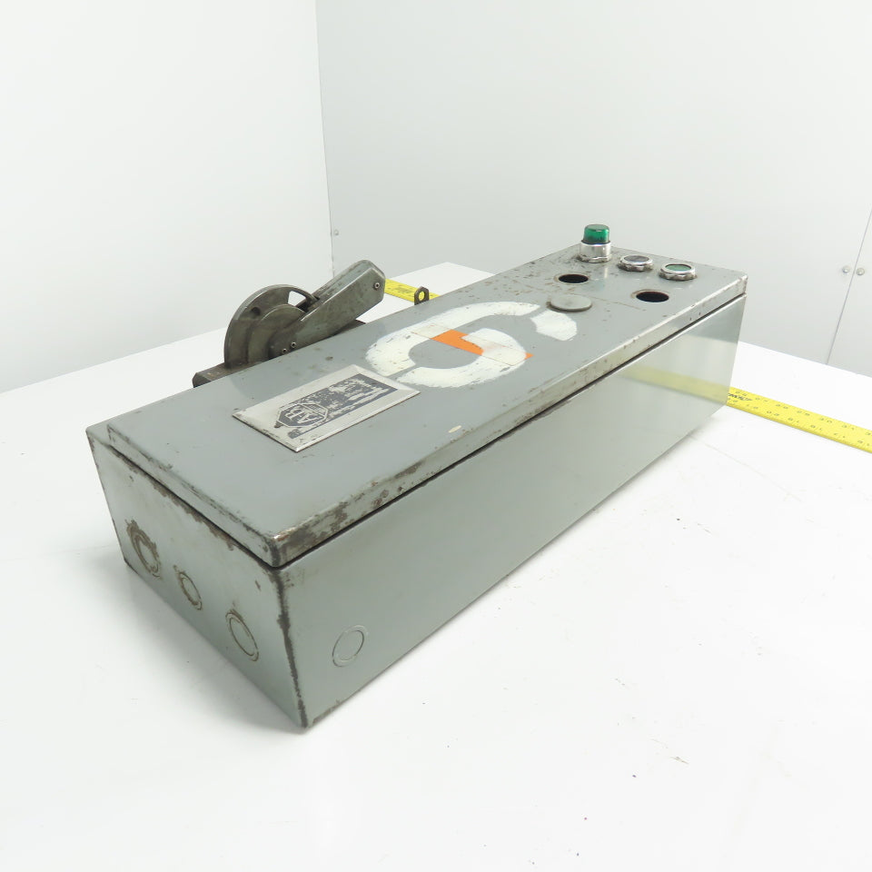 Allen-Bradley 712-BAB24 Size 1 Combination Motor Starter Series L 10Hp 600V 3Ph