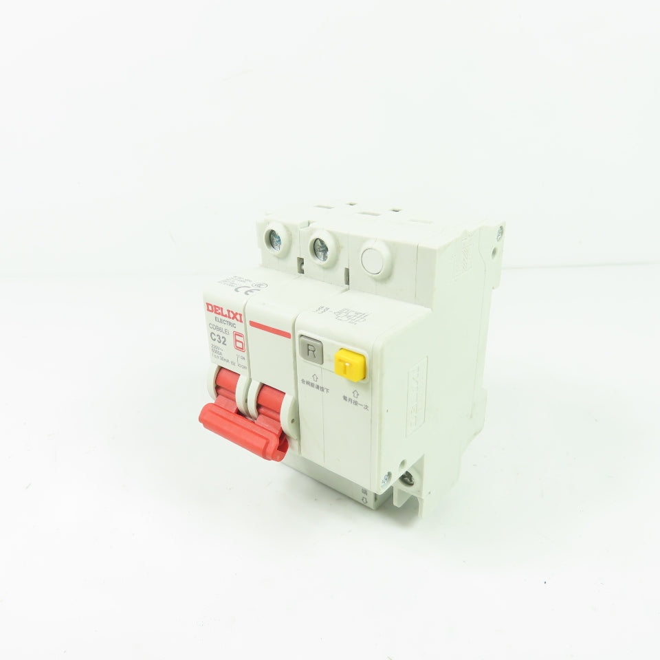 Delixi Electric CDB6LEi-C32 32A 230V 30mA RCBO Residual Current Circuit Breaker