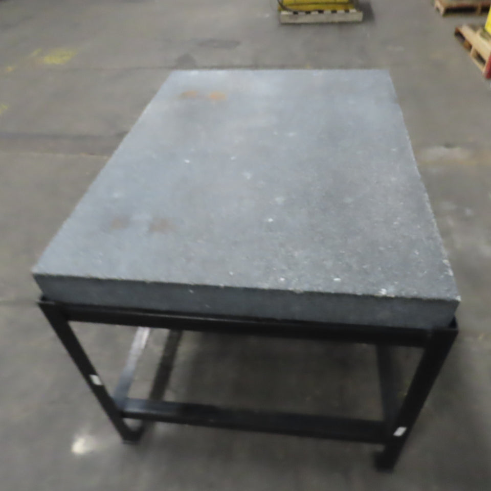 Black Granite Surface Inspection Plate 48" x 36" x 4"