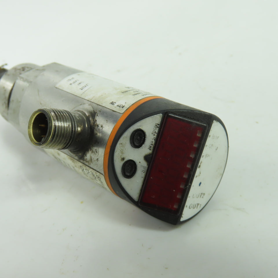 IFM PN7204 Electronic Pressure Sensor -14 to 145 PSI 18-36VDC