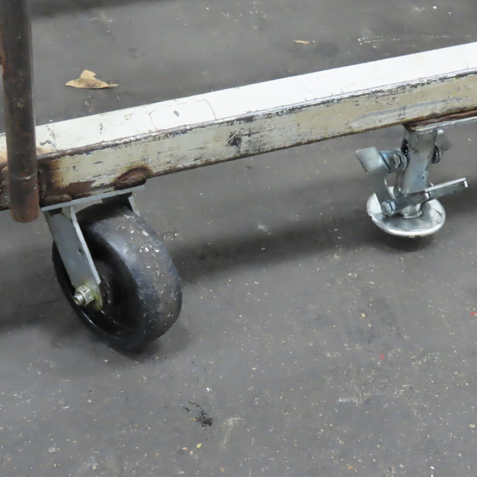 48" x 46" Custom Fab Pallet Tote Box Dolly Cart