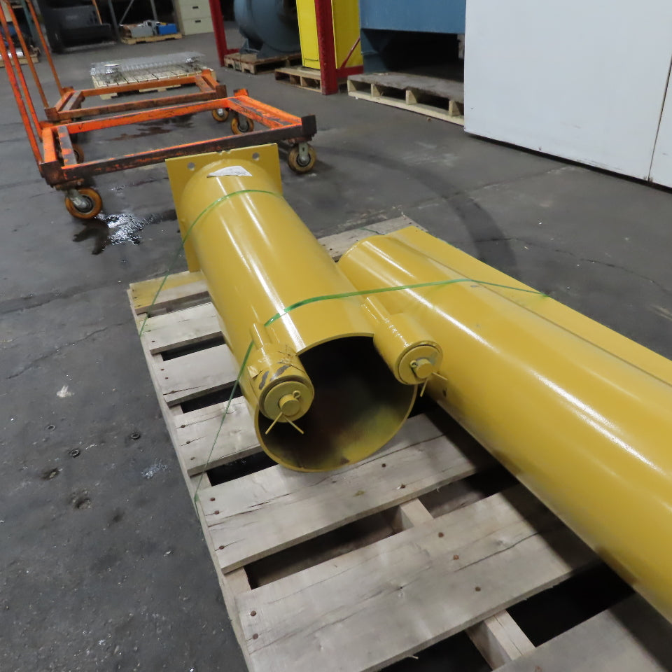 Contrx B188 1000Lbs Cap. Floor Mount Jib Crane 8' Swing 8' Under 88" Travel