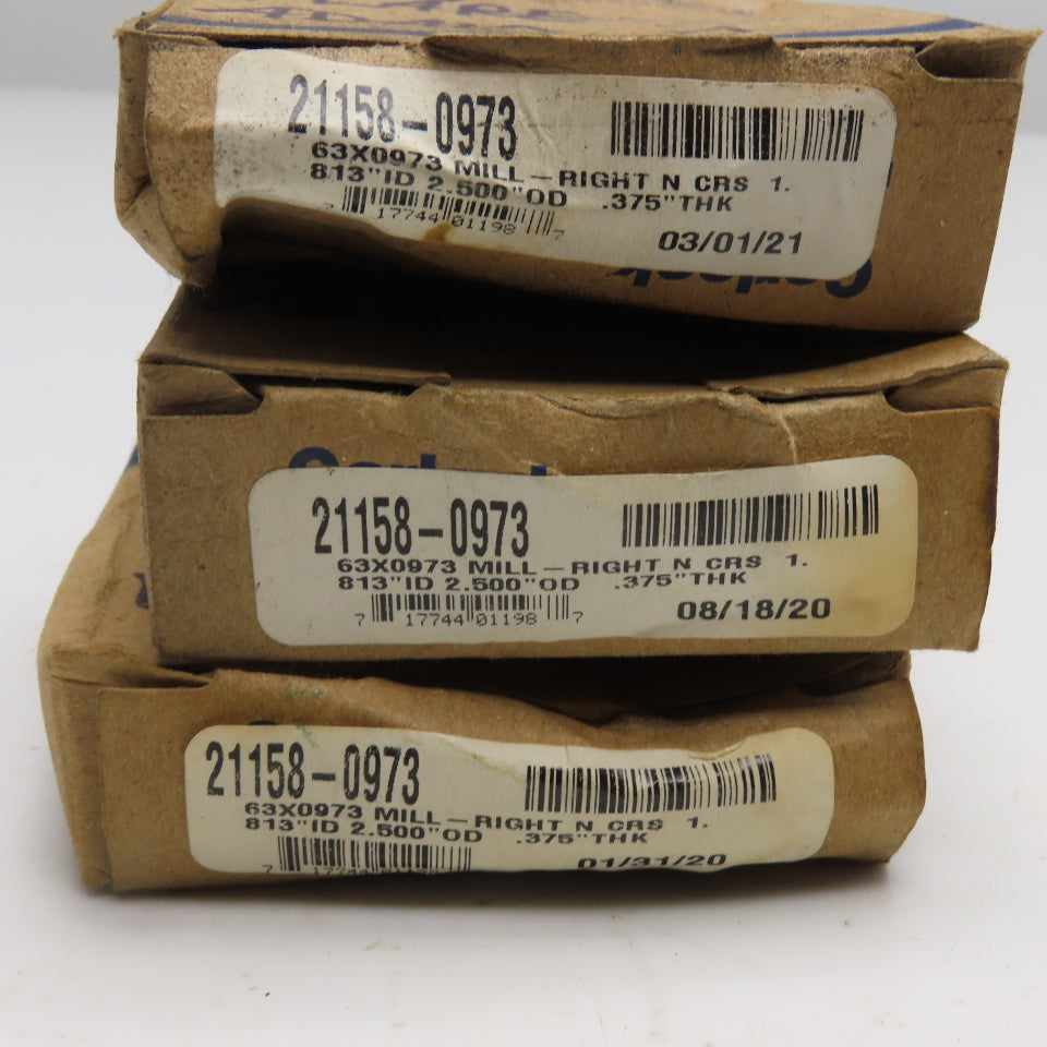 Garlock 63X0973 21158-0973 Klozure Mill-Right N CRS Oil Seal Lot Of 3