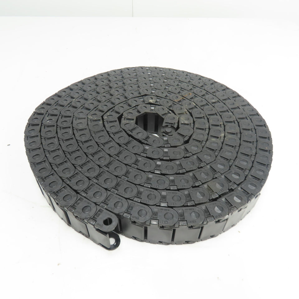 Igus 15.038.038 Cable Carrier Energy Drag Chain 37mm x 16mm ID 190" Long