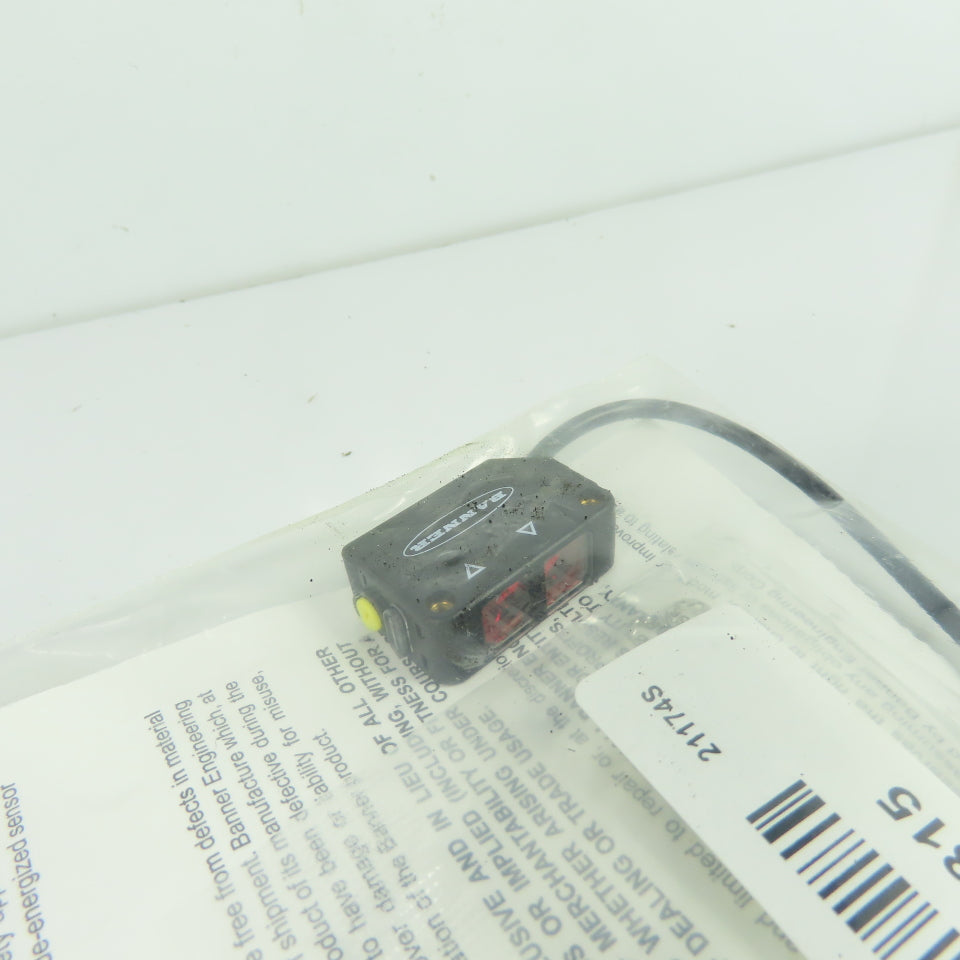 Banner Q20PLVQ5 World-Beam Retroreflective Photoelectric Sensor 10-30VDC