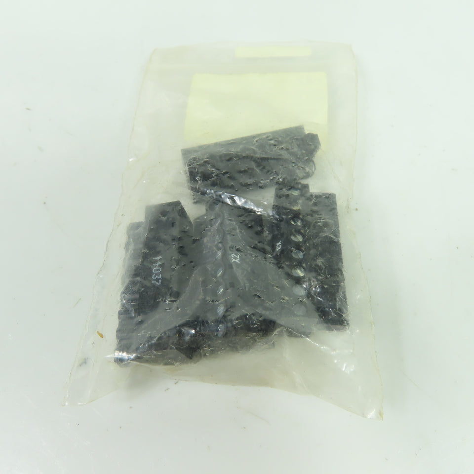 Pilz 750008 PNOZ s Set1 Plug-in Screw Replacement Terminals 8-pin 45mm Lot Of 4