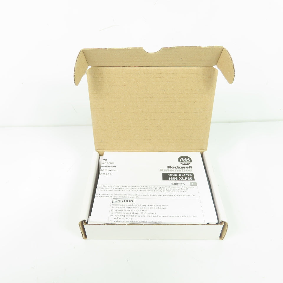 Allen-Bradley 1606-XLP15B Switched Mode Power Supply 12-15V Out 100-240V In