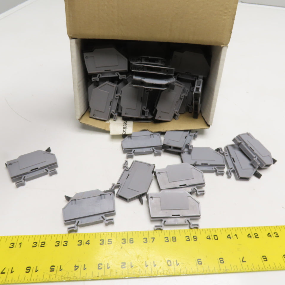 Morsettitalia EURO S4 LH Fusible DIN Rail Terminal Blocks 500V Lot Of 40