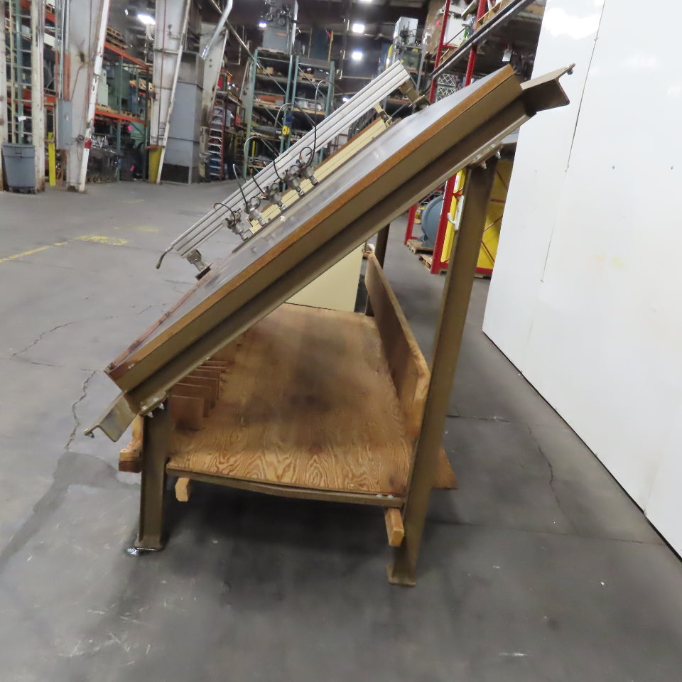 Ritter R215 5' x 8' Face Frame Assembly A Frame Table 5 Pneumatic Clamps