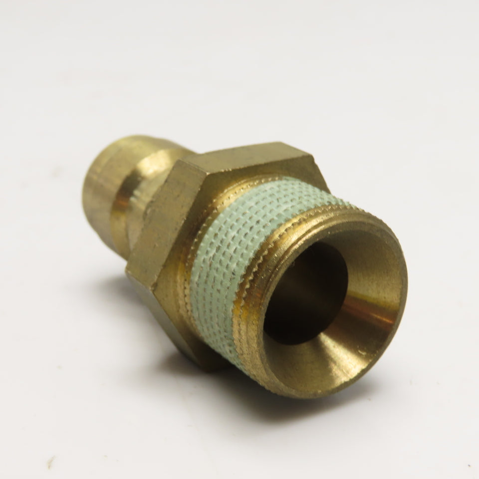 Hasco Z81 Full Flow Brass Quick Connect Male Fitting M24x1.5