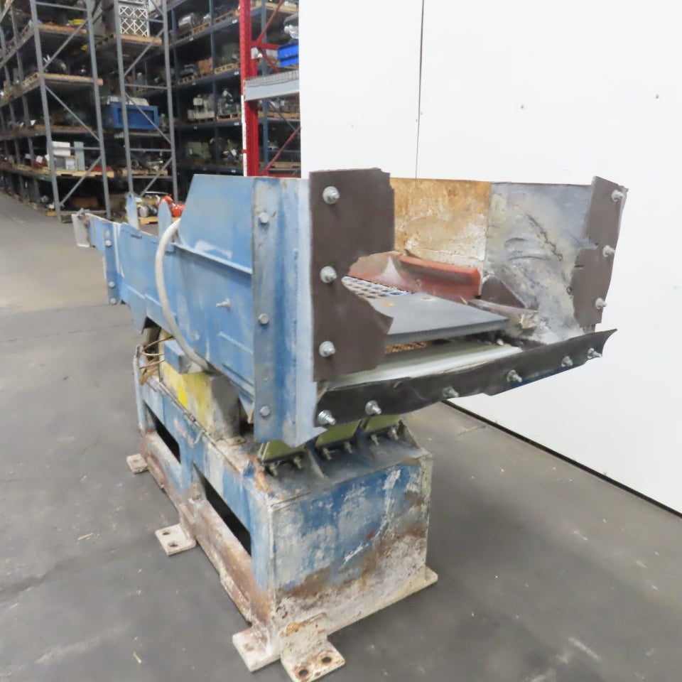 Almco Model OSC Vibratory Industrial Finishing System 230/460V 3Ph 92" x 22"