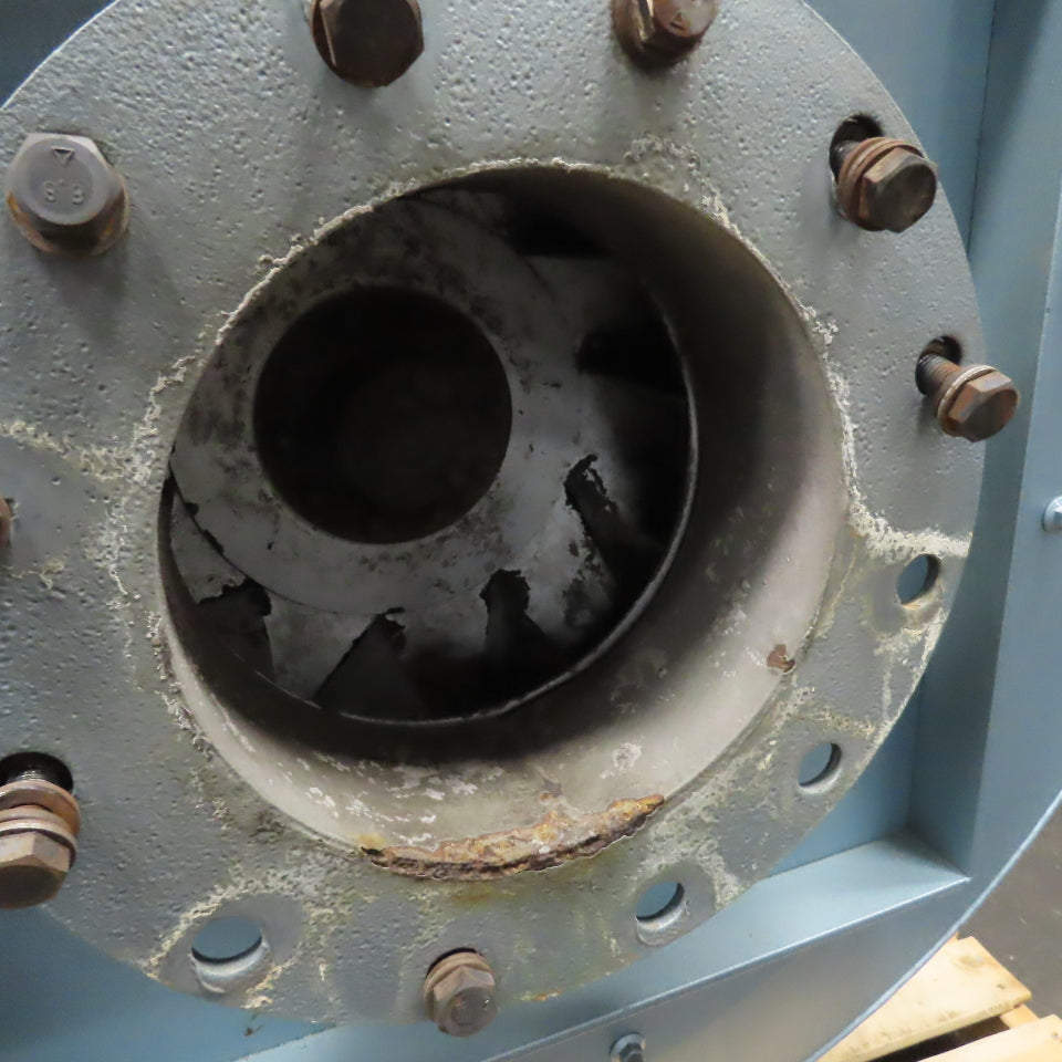 New York Blower Size 2610 ALUM 5HP High Pressure Blower 230/460V 3Ph 10" In/Out