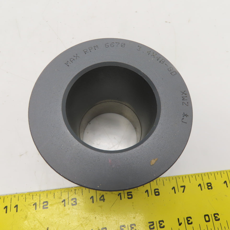 TB Woods 3.4X4B-SD 4-Groove Conventional Sheave 6670 Max RPM SD Bushing Bore