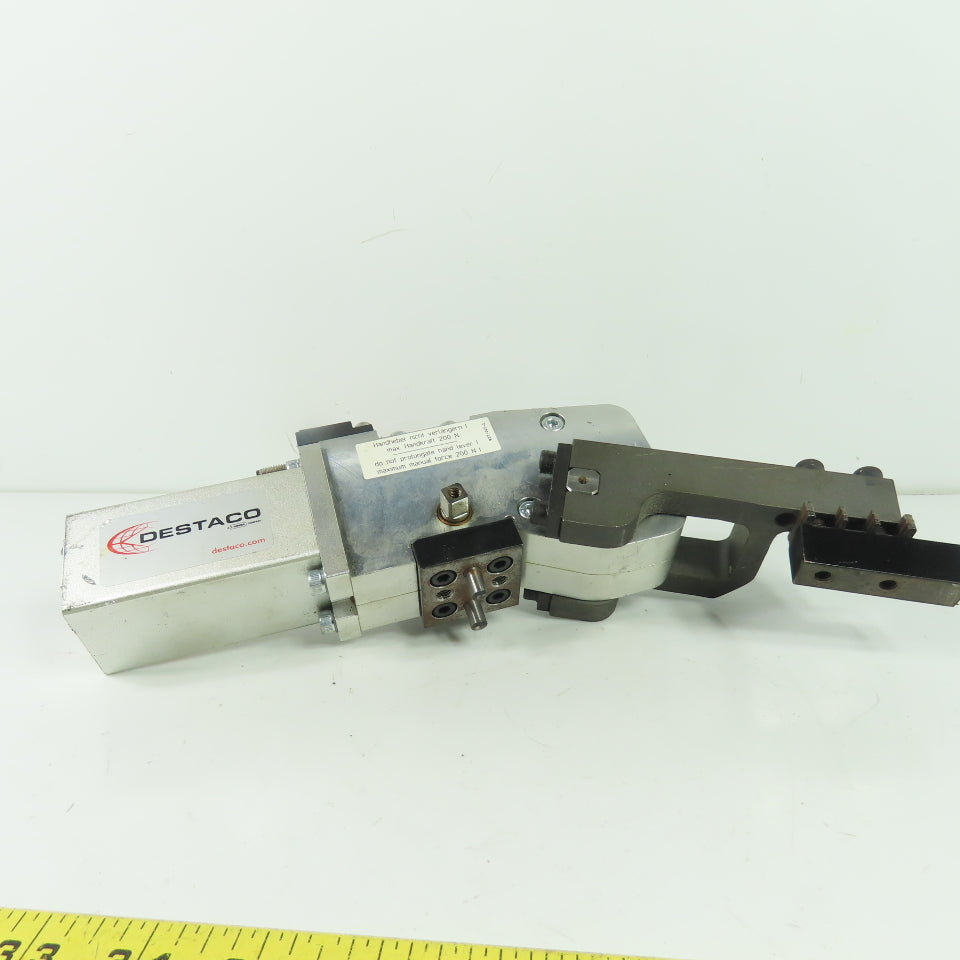 Destaco 82L3N-203F7H0B1 Pneumatic Power Clamp W/ Hand Lever 30VDC 6Bar
