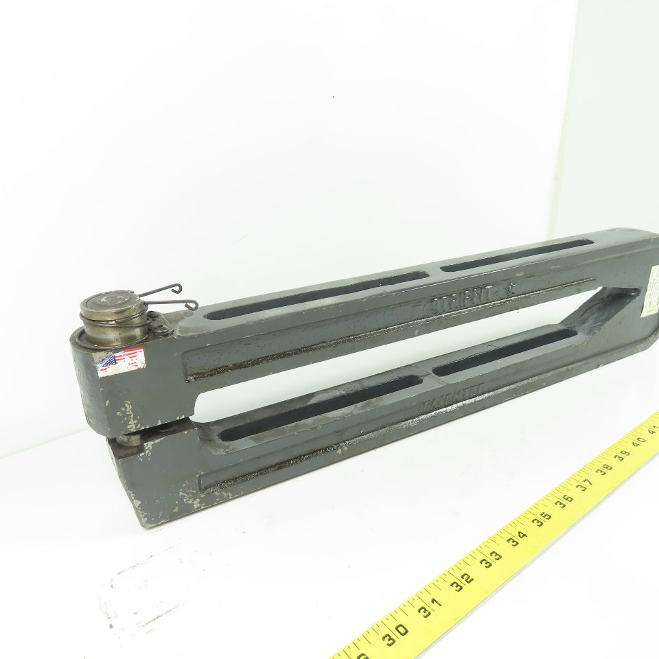 Strippit 18BN 1-3/4" x 18" Throat C-Frame Punch Die Tooling