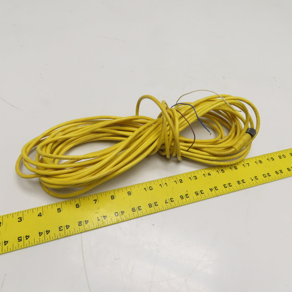 Allen-Bradley 889D-F4AC-15 4-Pin Female M12 DC Micro Cordset 250V 4A 15m