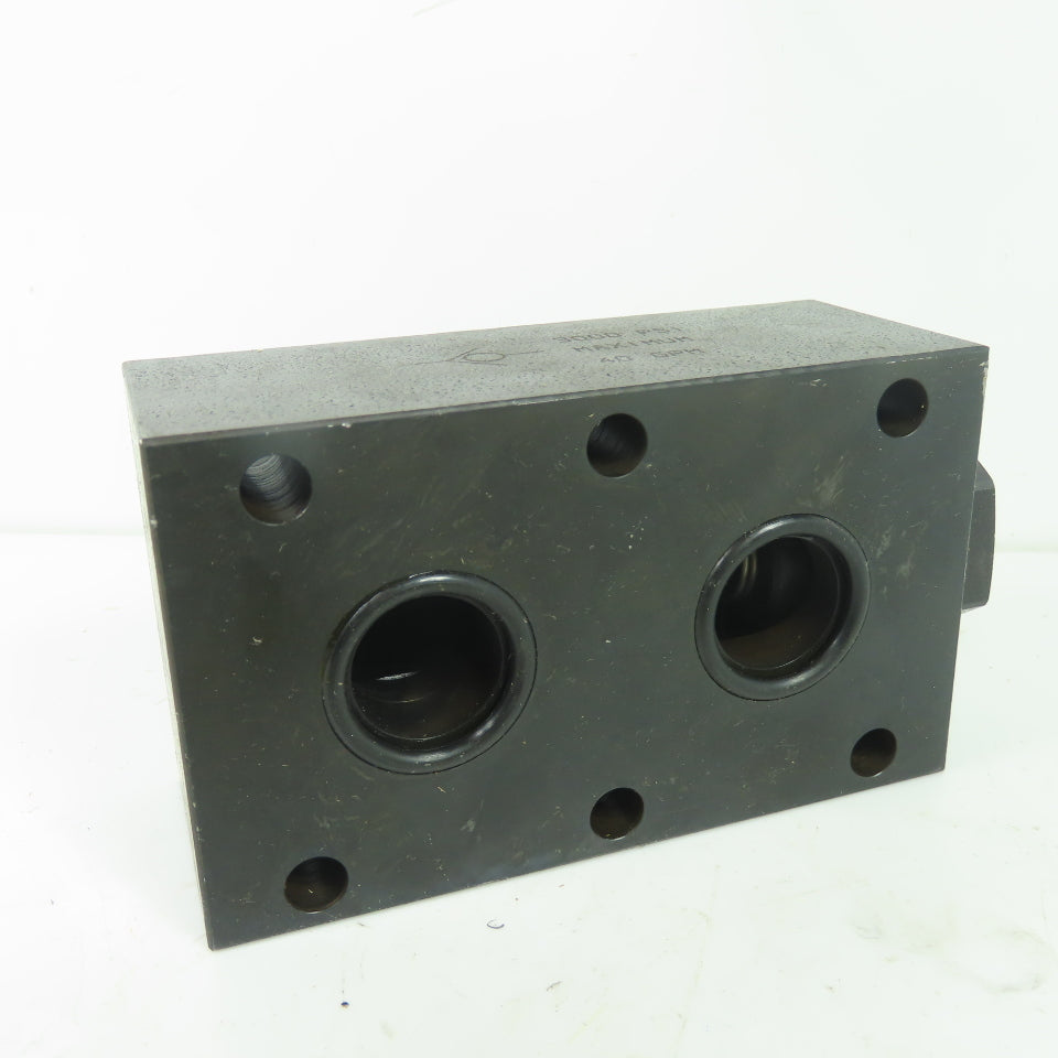 Parker C81600S-120H Hydraulic Block Check Valve 3000 PSI 40 GPM