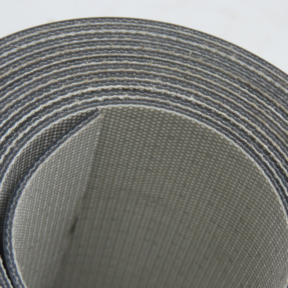 196mm Wide Smooth Top 2 Ply 2mm Thick Conveyor Belt 113" OAL