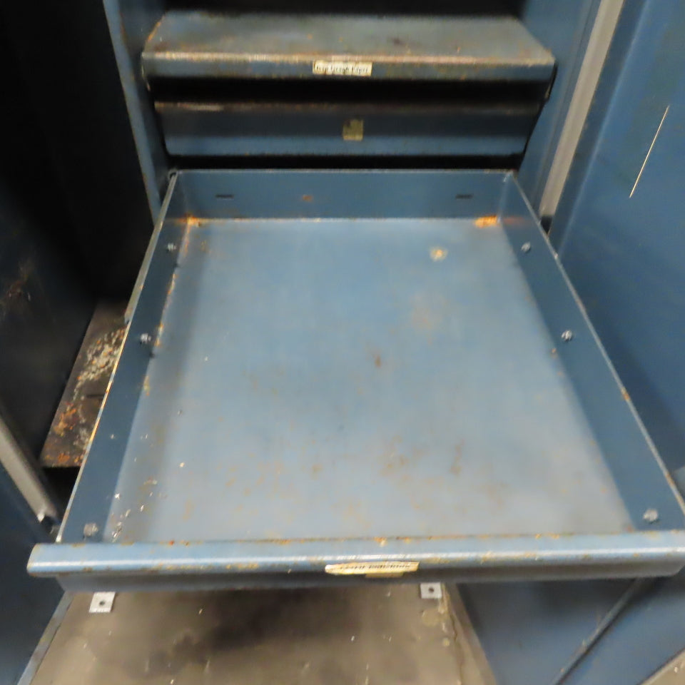Stronghold Industrial Storage Locker Cabinet 36" x 24" x 78" W/ 7 Drawers