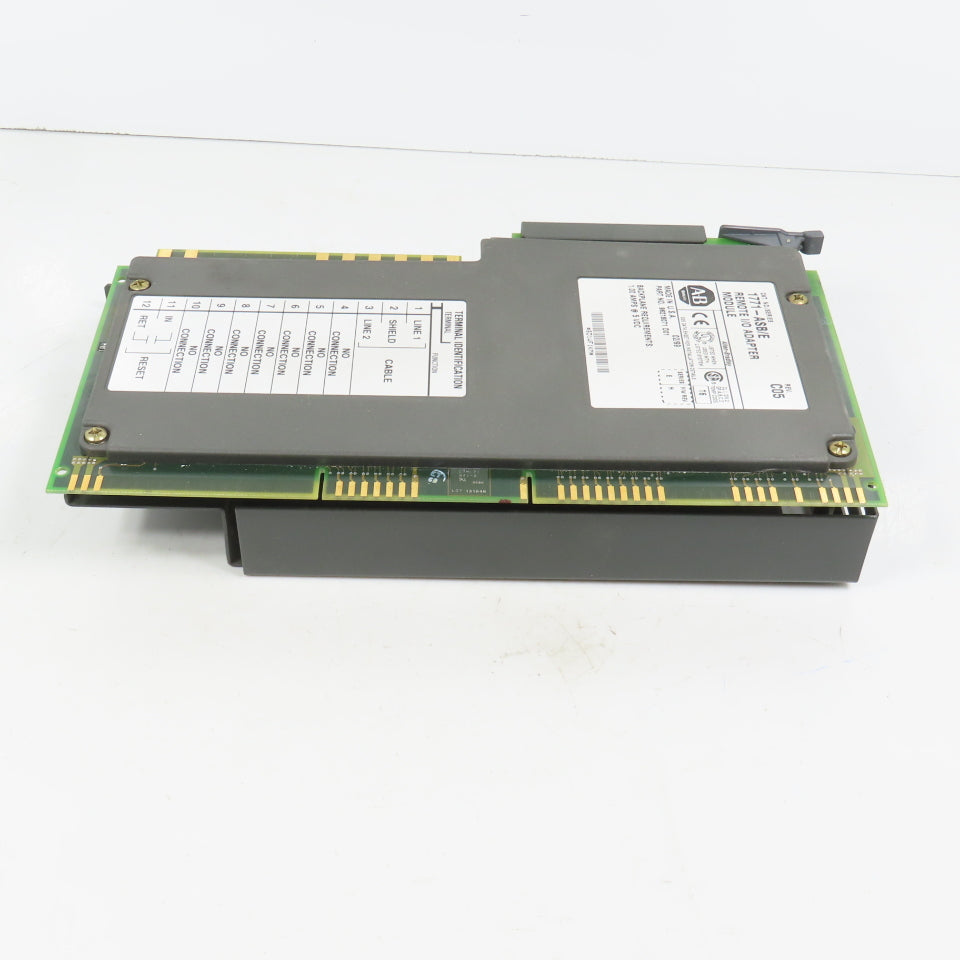 Allen Bradley 1771-ASB/E 96218071 Remote I/O Adapter Module Rev C05 (Clean)