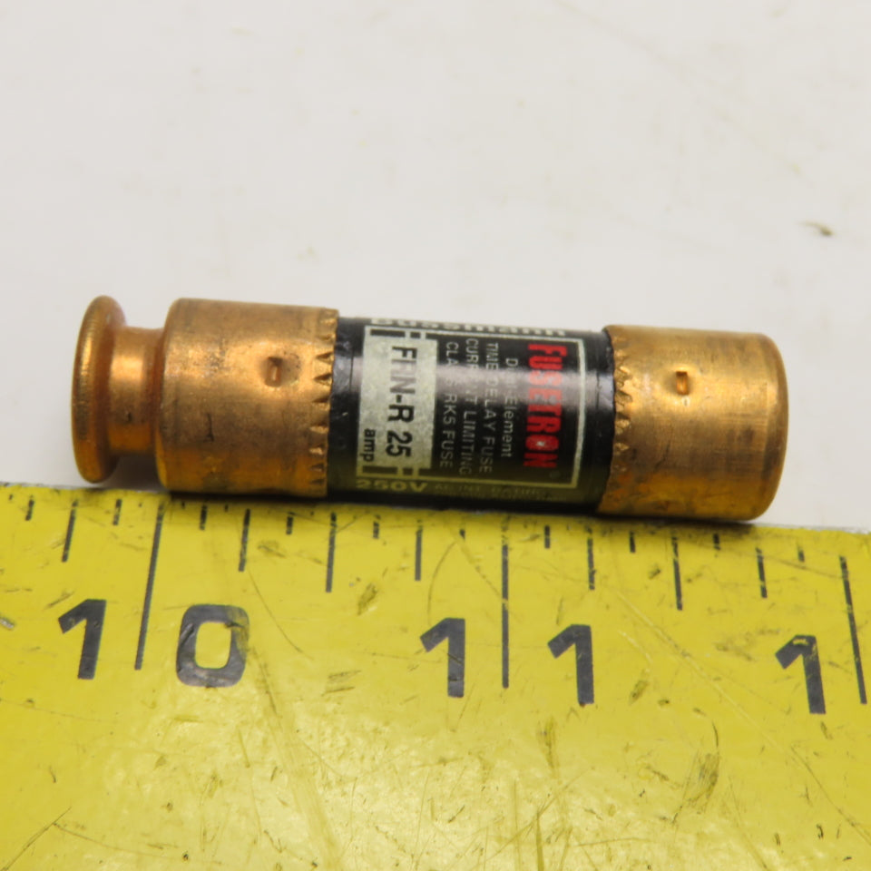 Bussmann FRN-R-25 25A 250V Dual-Element Time-Delay Class RK5 Fuse 10CT