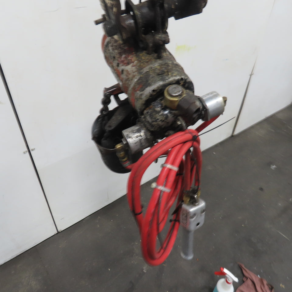 ARO 7756CT 1/2 Ton 1000LB Air Pneumatic Chain Hoist 10' Lift W/ Pendant