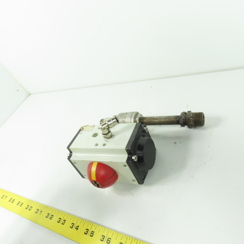 DynaQuip PHS21AJS012 Pneumatic Actuator W/ 1/4" Valve